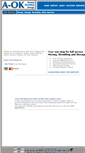 Mobile Screenshot of aokmoving.com